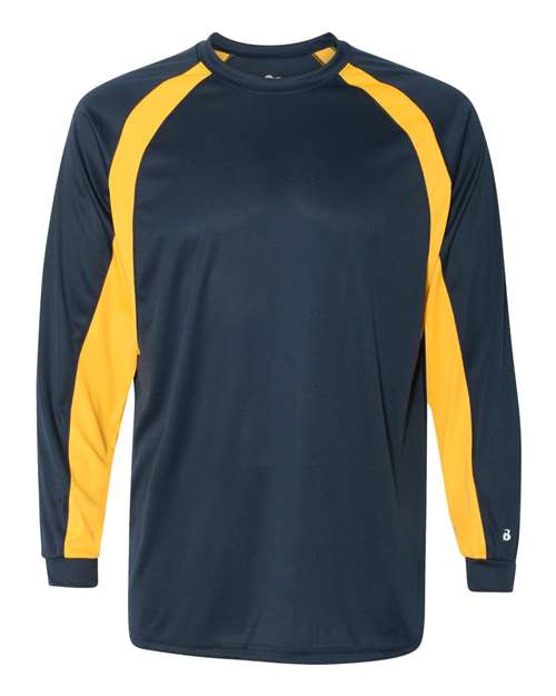 Badger 4154 Men's B-Core Hook Long Sleeve T-Shirt