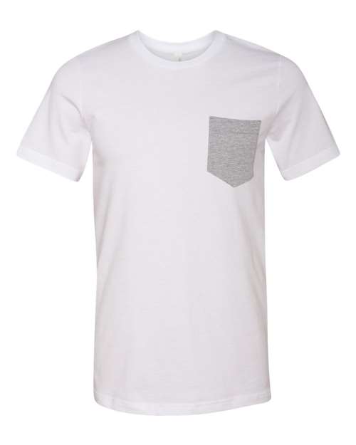 BELLA + CANVAS 3021 Men's Jersey Pocket Tee
