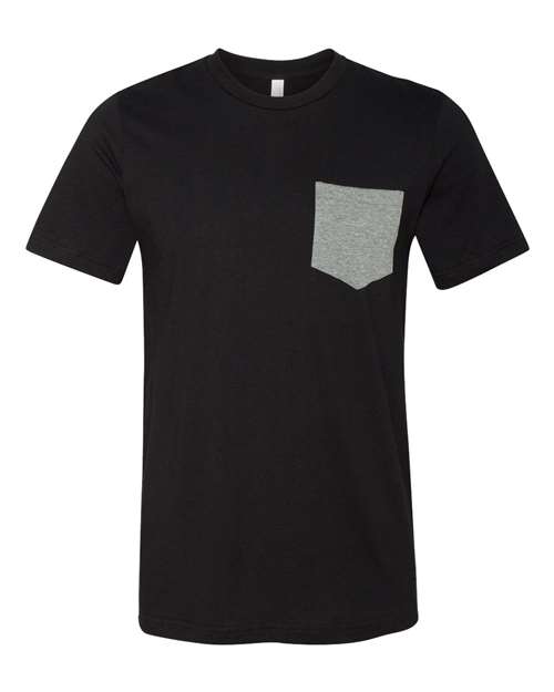 BELLA + CANVAS 3021 Men's Jersey Pocket Tee