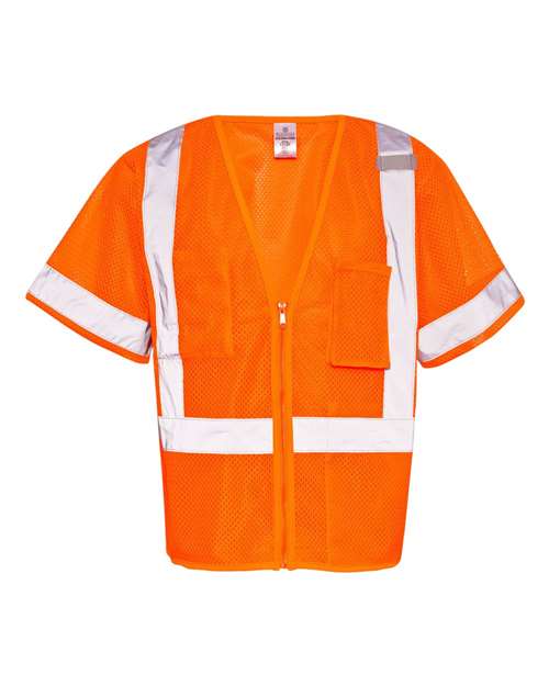 Kishigo 1264-1265 Unisex Class 3 Economy Vest