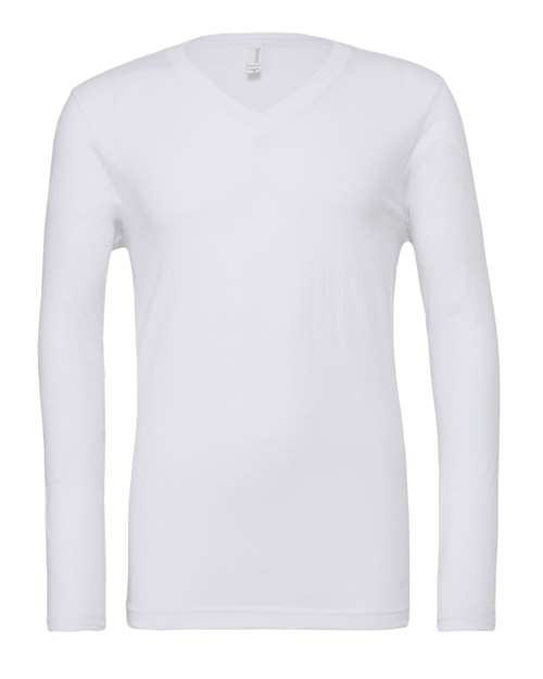 BELLA + CANVAS 3425 Unisex Long Sleeve V-Neck Tee