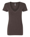 Next Level 6640 Women’s CVC Deep V-Neck T-Shirt