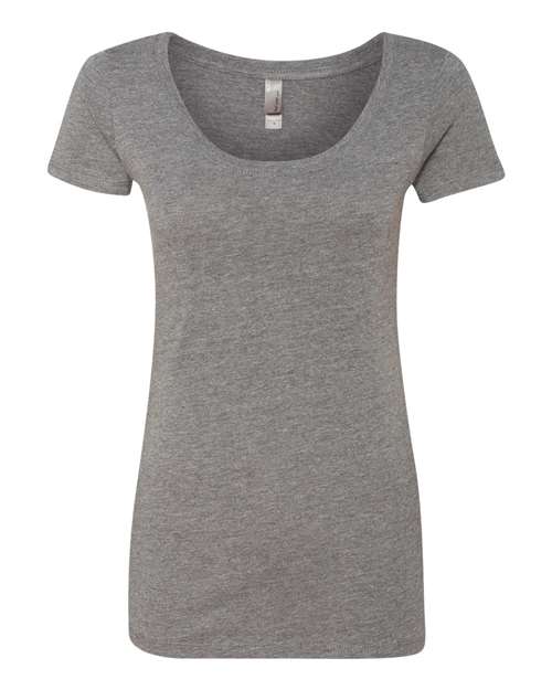 Next Level 6730 Women’s Triblend Scoop Neck T-Shirt