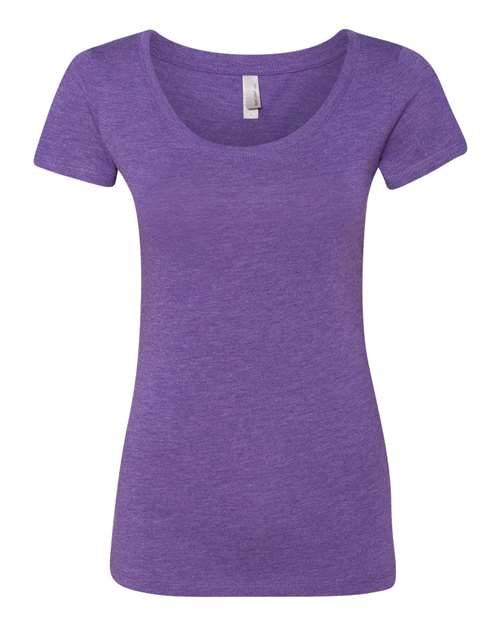 Next Level 6730 Women’s Triblend Scoop Neck T-Shirt