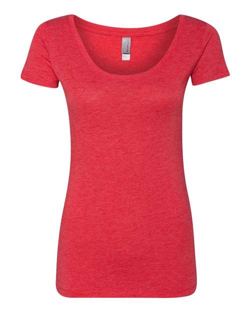 Next Level 6730 Women’s Triblend Scoop Neck T-Shirt