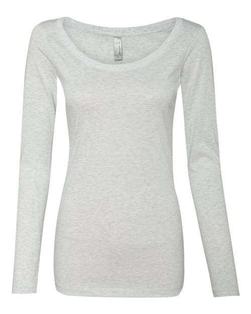 Next Level 6731 Women’s Triblend Scoop Neck Long Sleeve T-Shirt