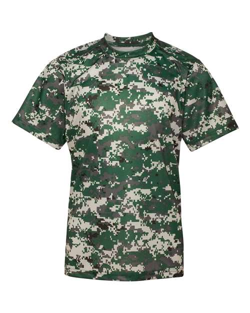 Badger 2180 Youth Digital Camo T-Shirt