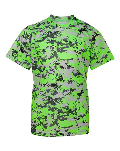 Badger 2180 Youth Digital Camo T-Shirt