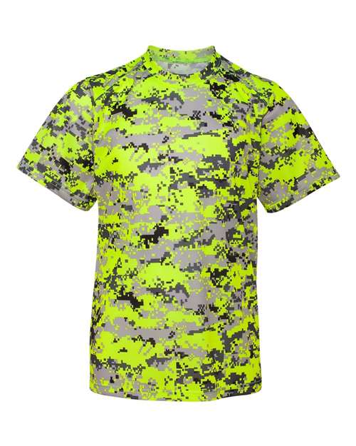 Badger 2180 Youth Digital Camo T-Shirt