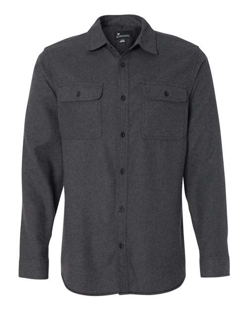 Burnside 8200 Men's Solid Flannel Shirt