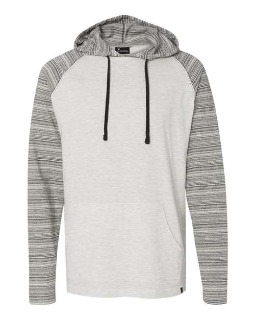 Burnside 8127 Unisex Yarn-Dyed Hooded Raglan T-Shirt