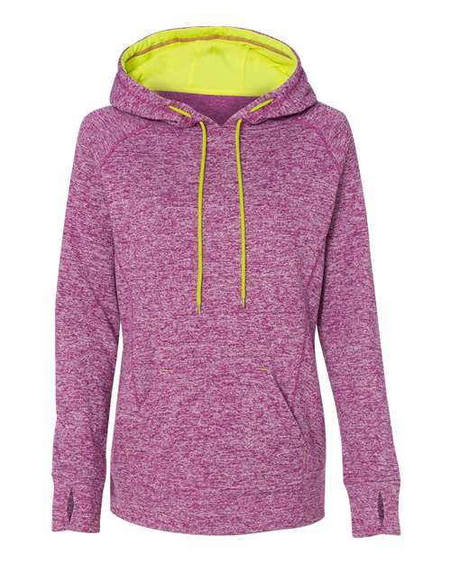 J. America 8616 Women’s Cosmic Fleece Hooded Sweatshirt