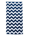 Carmel Towel Company C3060X Chevron Velour Beach Towel