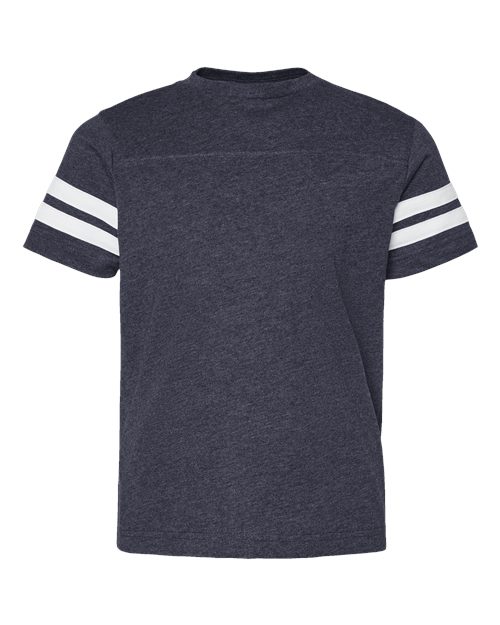LAT 6137 Youth Football Fine Jersey Tee