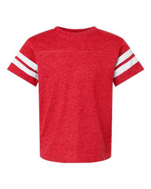 LAT 6137 Youth Football Fine Jersey Tee