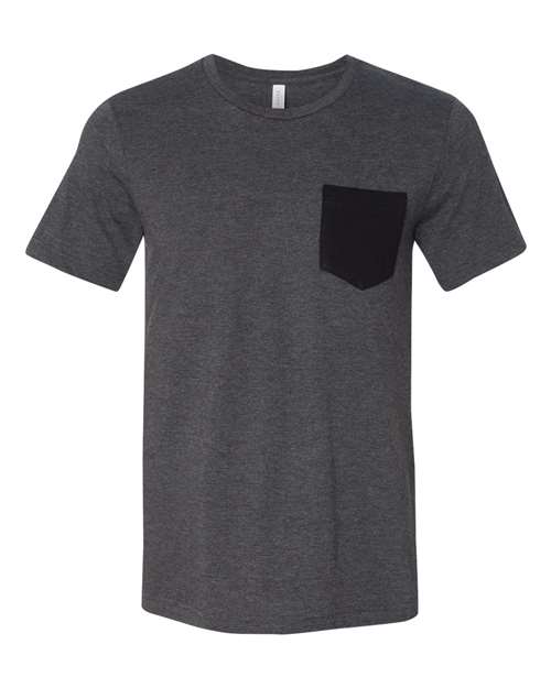 BELLA + CANVAS 3021 Men's Jersey Pocket Tee