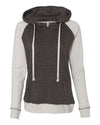MV Sport W17127 Women’s Harper Raglan Hooded Sweatshirt