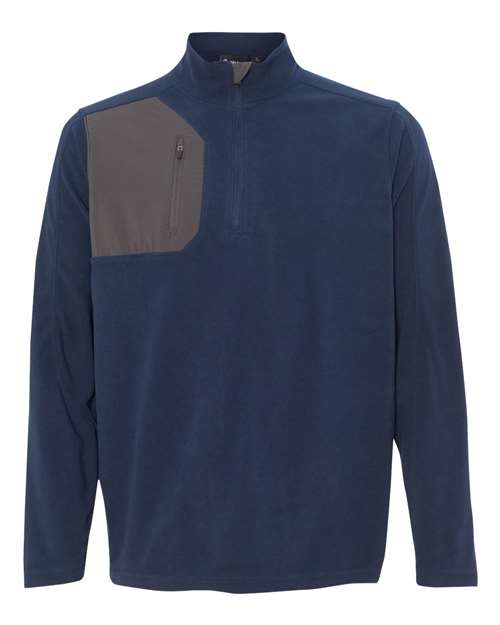 DRI DUCK 7345 Men's Interval DDX Quarter-Zip Nano Fleece Nylon Pullover