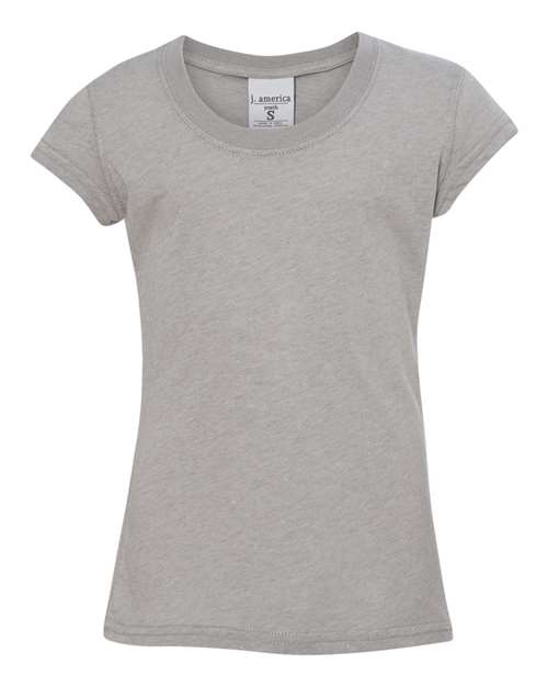J. America 8129 Youth Glitter T-Shirt