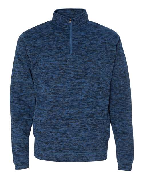 J. America 8614 Men's Cosmic Fleece Quarter-Zip Sweatshirt