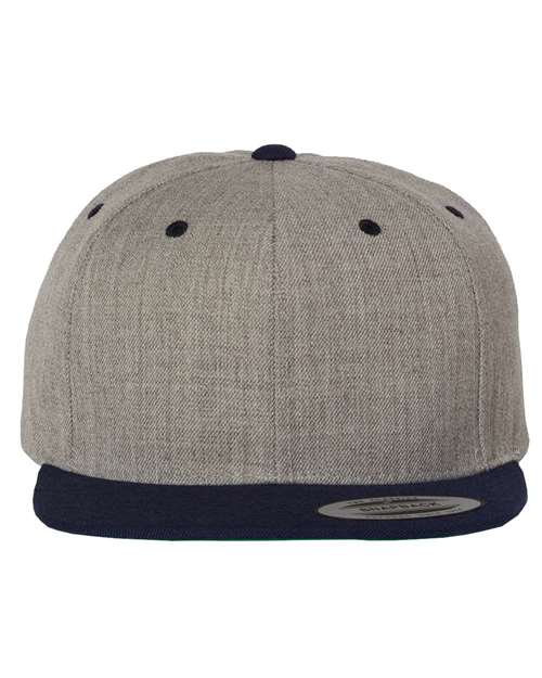 YP Classics 6089M Premium Flat Bill Snapback Cap