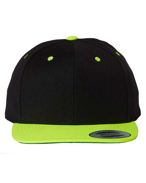 YP Classics 6089M Premium Flat Bill Snapback Cap