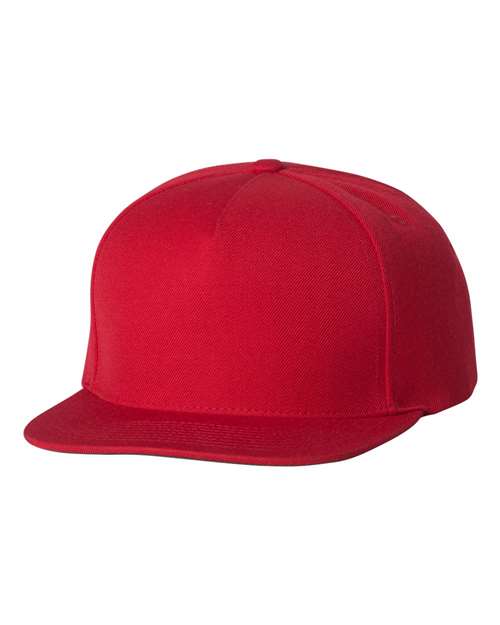YP Classics 5089M Premium Five-Panel Snapback Cap
