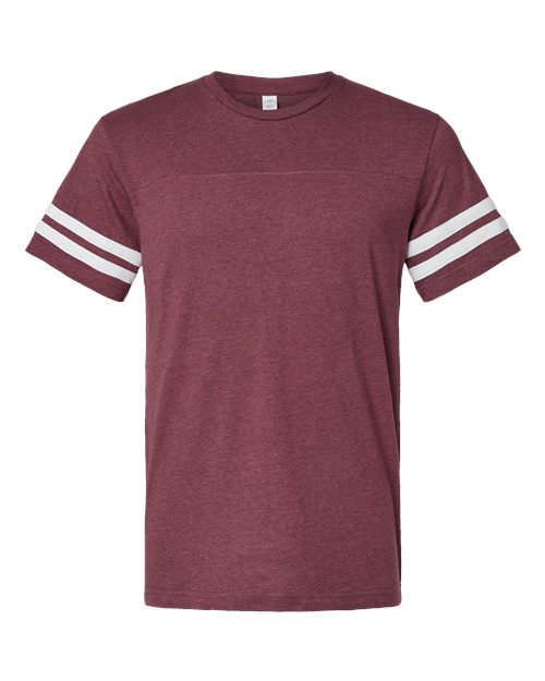 LAT 6937 Men's Football Fine Jersey Tee