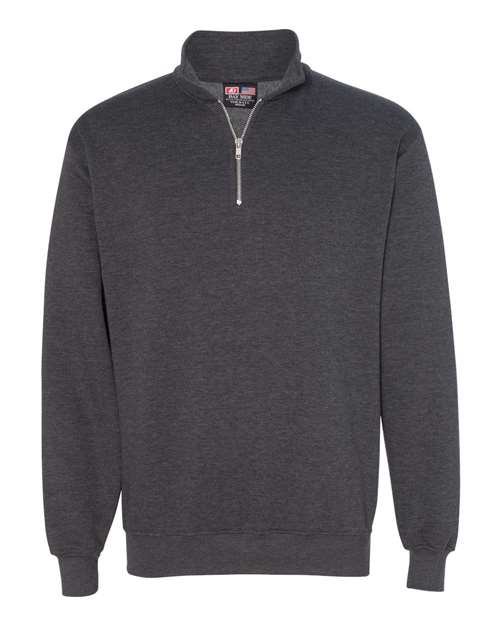 Bayside 920 Unisex USA-Made Quarter-Zip Pullover Sweatshirt