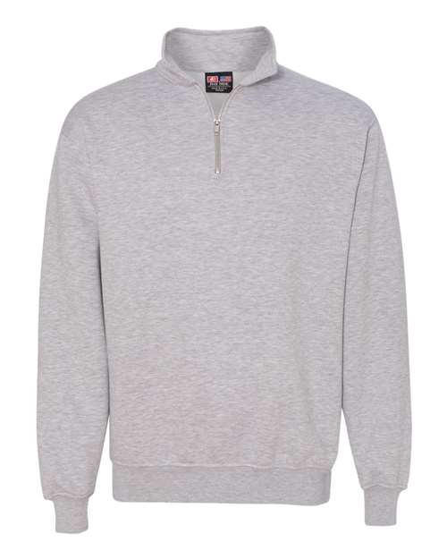 Bayside 920 Unisex USA-Made Quarter-Zip Pullover Sweatshirt