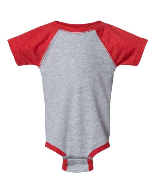 Rabbit Skins 4430 Infant Baseball Fine Jersey Bodysuit