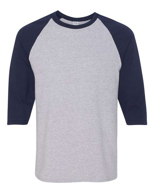 Gildan 5700 Unisex Heavy Cotton™ Raglan Three-Quarter Sleeve T-Shirt