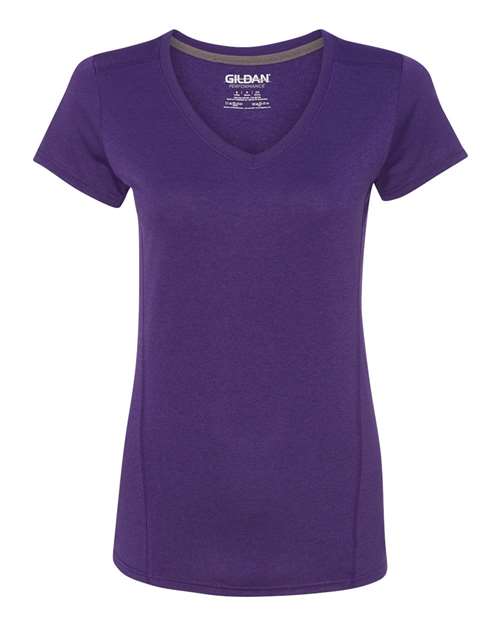Gildan 47V00L Women's Performance® Tech V-Neck T-Shirt