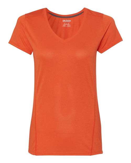 Gildan 47V00L Women's Performance® Tech V-Neck T-Shirt