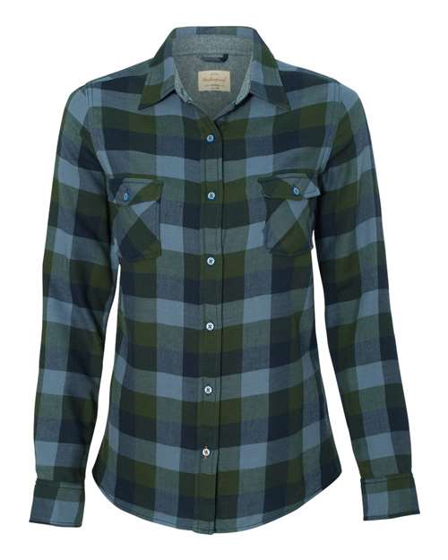 Weatherproof W164761 Women's Vintage Brushed Flannel Shirt
