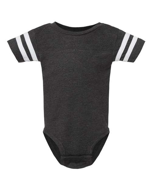 Rabbit Skins 4437 Infant Football Fine Jersey Bodysuit