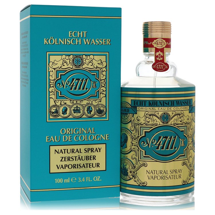 4711 by 4711 Eau De Cologne Spray (Unisex) 3.4 oz