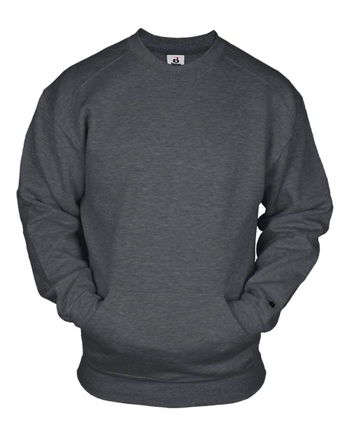 Badger 1252 Unisex Pocket Sweatshirt