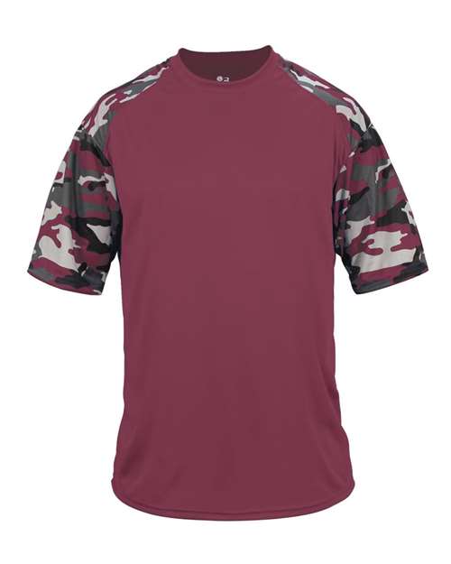 Badger 2141 Youth Camo Sport T-Shirt