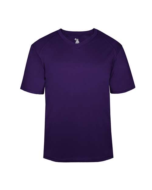 Badger 2162 Youth B-Core V-Neck T-Shirt
