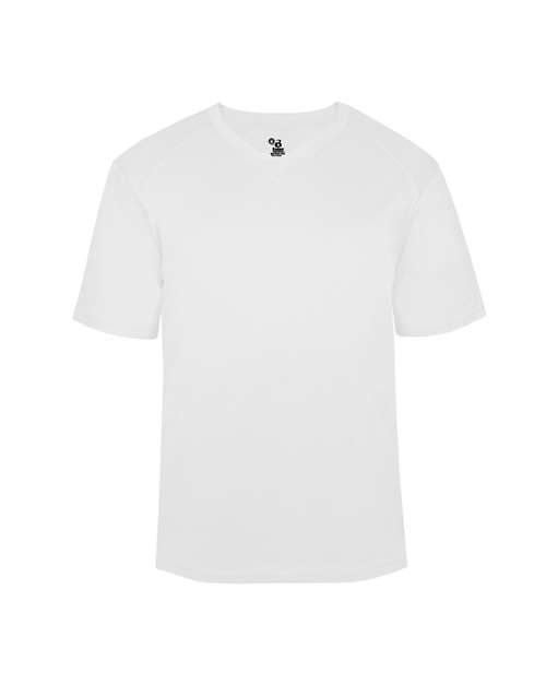 Badger 2162 Youth B-Core V-Neck T-Shirt