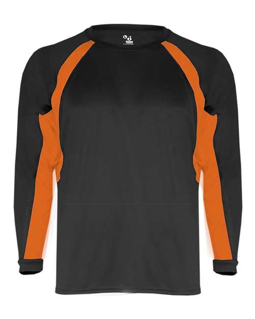 Badger 4154 Men's B-Core Hook Long Sleeve T-Shirt