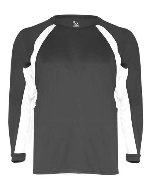 Badger 4154 Men's B-Core Hook Long Sleeve T-Shirt