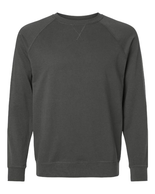 Next Level 9000 Unisex Laguna Raglan Crewneck Sweatshirt