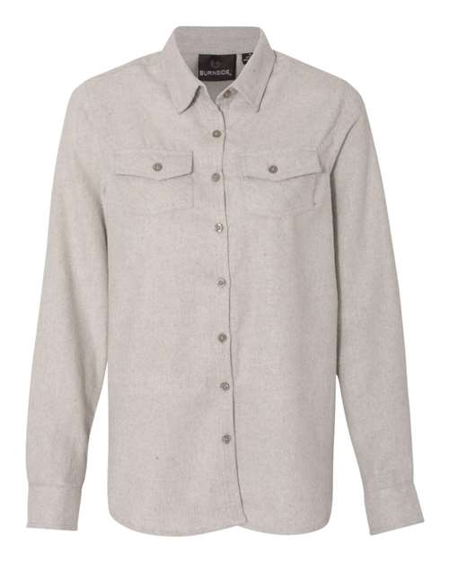 Burnside 5200 Women's Solid Flannel Shirt