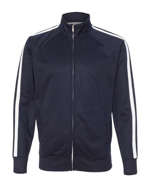 Independent Trading Co. EXP70PTZ Men's Lightweight Poly-Tech Full-Zip Track Jacket