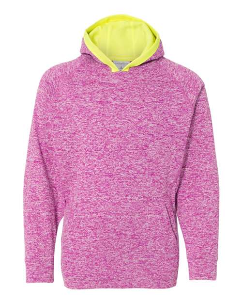 J. America 8610 Youth Cosmic Fleece Hooded Sweatshirt