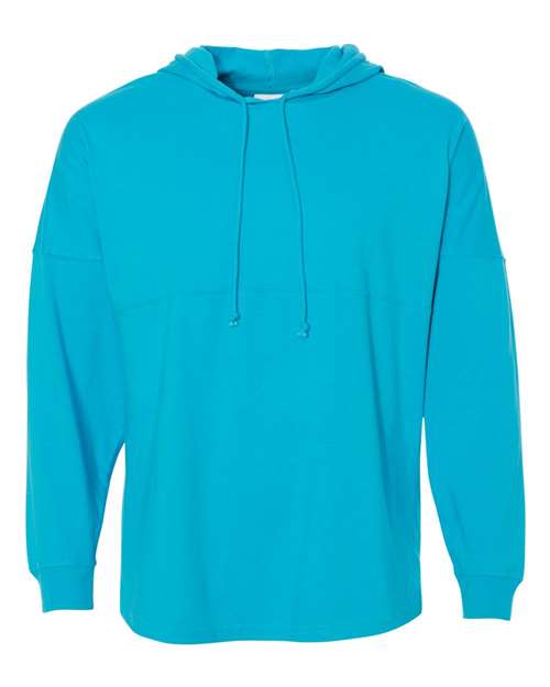 J. America 8228 Unisex Hooded Game Day Jersey T-Shirt