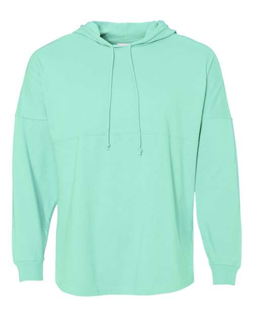 J. America 8228 Unisex Hooded Game Day Jersey T-Shirt