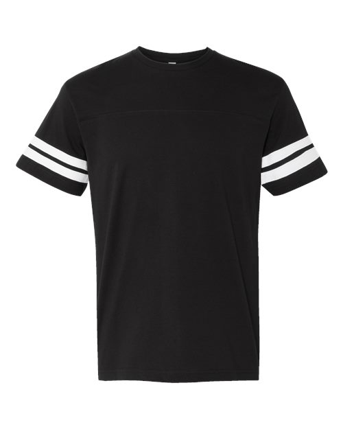 LAT 6937 Men's Football Fine Jersey Tee